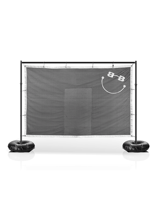 Anti-ballistic backstop 